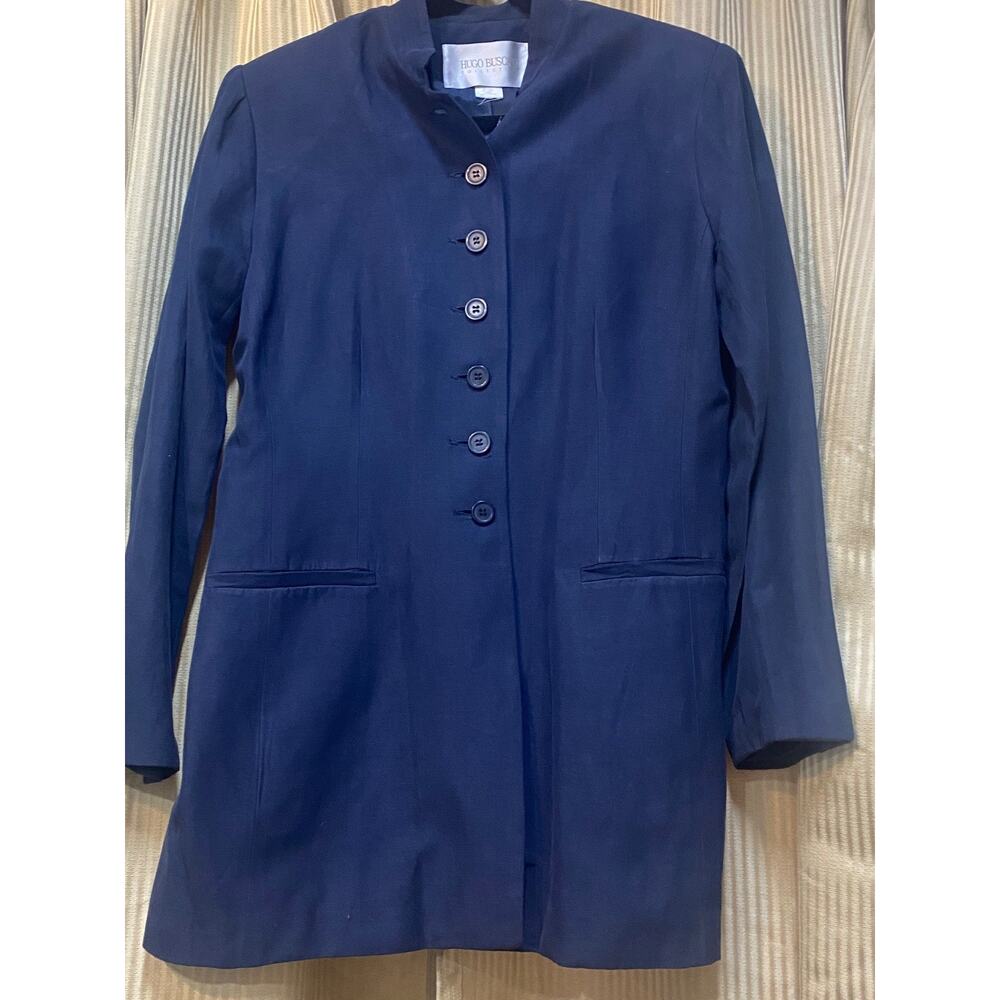 Hugo Buscati Womens Silk/Linen Suit 8-10